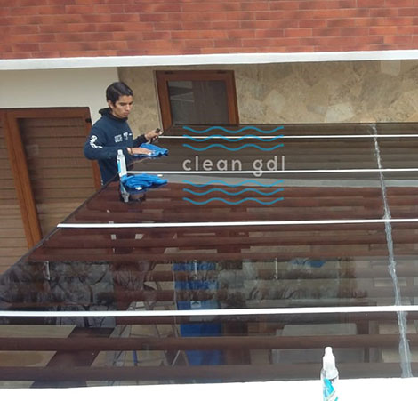 Limpieza de vidrios en Guadalajara